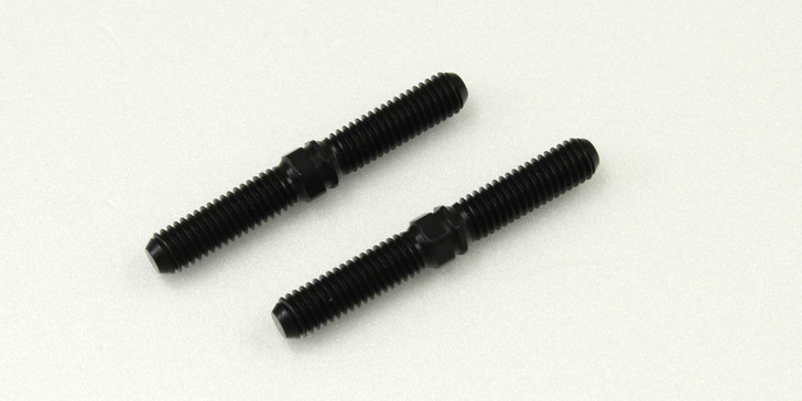 Kyosho IF287 Hard Upper Adjust Rod (Steel/Rear/2pcs)