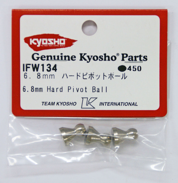 Kyosho IFW134 Hard Pivot Ball 6.8 mm (3 pcs)