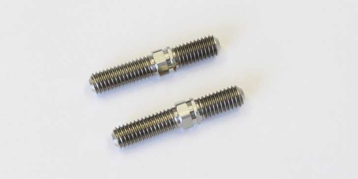 Kyosho IFW440-28 Titanium Front Upper Rod(5x28mm/2pcs/MP9)