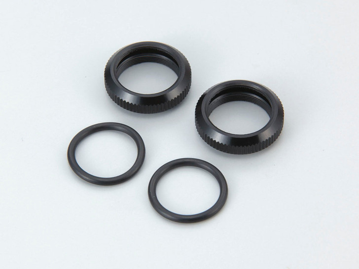 Kyosho IG001-3BK Spring Adjuster(Black/2pcs)