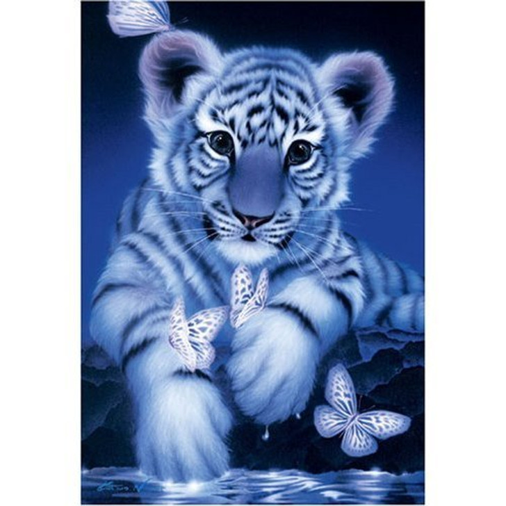 Epoch Jigsaw Puzzle 08-008 Illustration Kentaro Nishino Tiger (450 S-Pieces)
