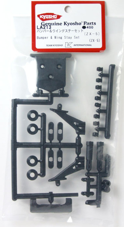 Kyosho LA213 Bumper & Wing Stay Set(ZX-5)