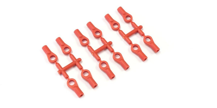 Kyosho LA43R Ball End (5.8mm/Red)