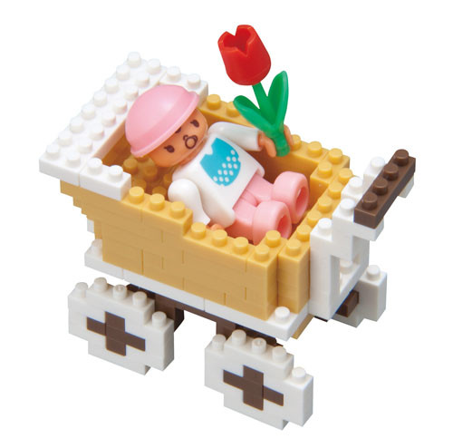 Kawada ML-026 nanoblock Hello! Baby (4972825138328)