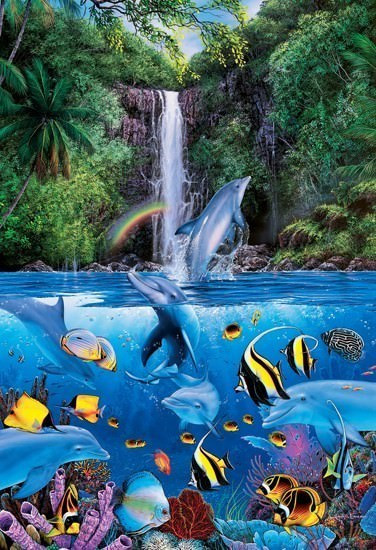 Epoch Jigsaw Puzzle 08-308 Lassen Eternal Rainbow Sea I (450 S-Pieces) (4977389083084)