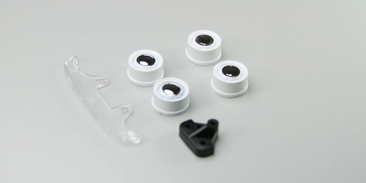 Kyosho LTH003 Wheel Cap & Bumper Set(MINI COOPER/Lit)