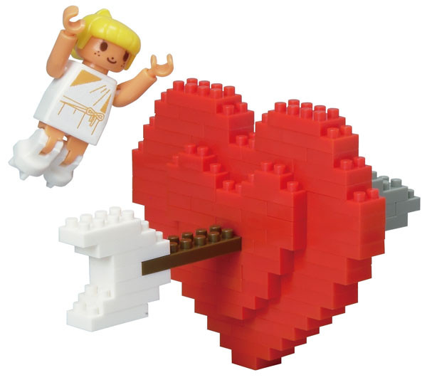 Kawada ML-027 nanoblock Love - Plaza Japan