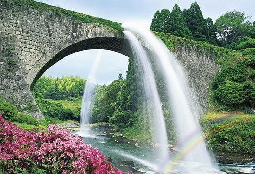 Epoch Jigsaw Puzzle 08-540 Japanese Scenery Kumamoto Japan (450 S-Pieces) (4977389085408)