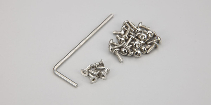Kyosho MDW020 Butten HEX Screw Set (Mini-Z AWD/Nickel)