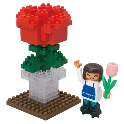 Kawada ML-030 nanoblock Thank You (Flower) (4972825139394)