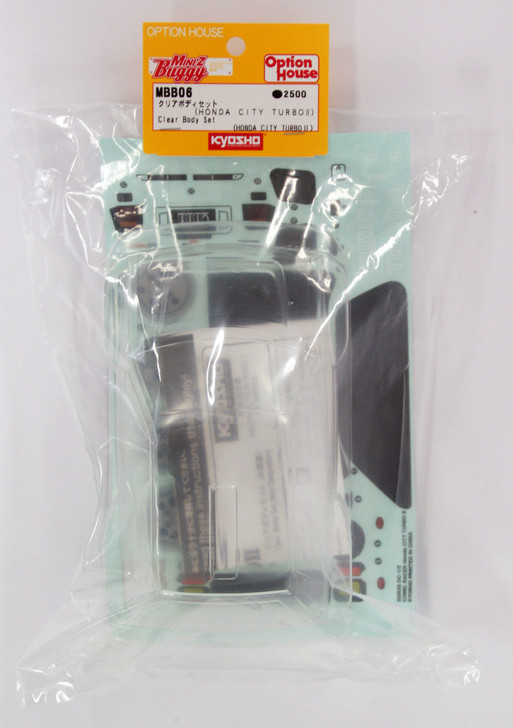 Kyosho Mini Z MBB06 Clear Body Set HONDA CITY TUBO II (Comic Racer)