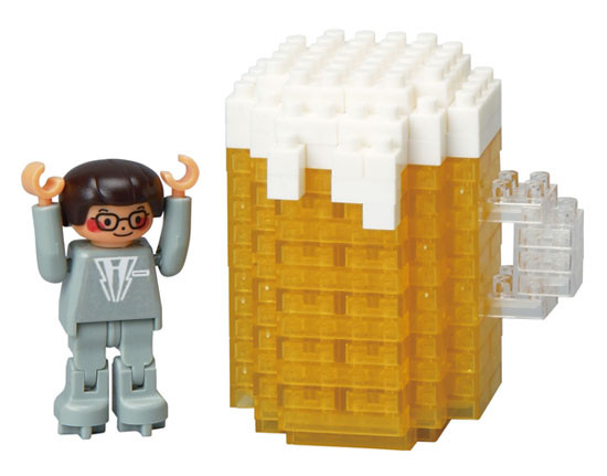 Kawada ML-033 nanoblock Draft Beer (4972825139684)