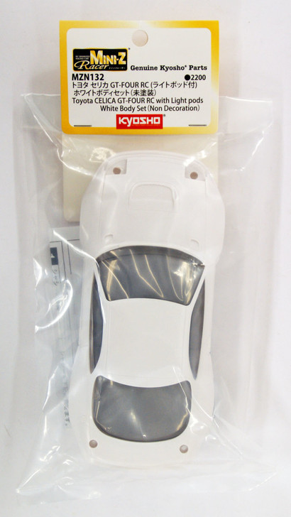 Kyosho Mini Z MZN132 Toyota Celica GT-FOUR RC White Body