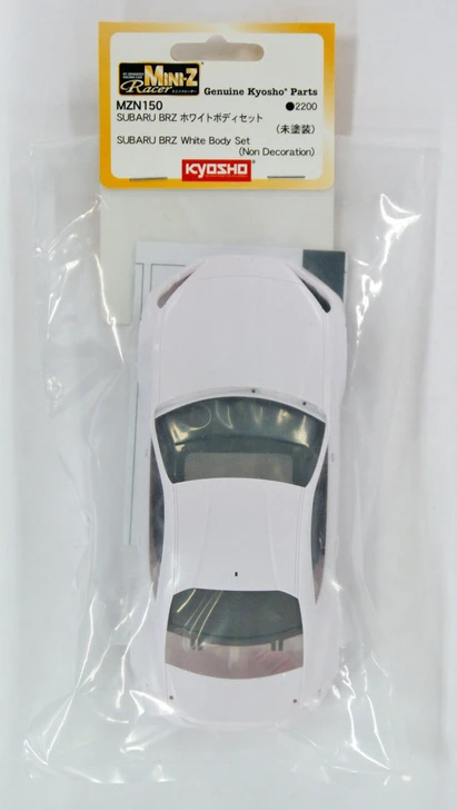 Kyosho Mini Z MZN150 SUBARU BRZ White Body set