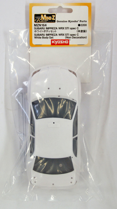 Kyosho Mini Z MZN164 SUBARU IMPREZA WRX STI Spec C White Body