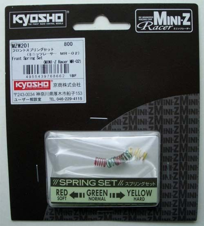 Kyosho Mini Z MZW201 Front Spring Set (MR-02 / MR-015)