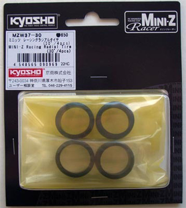 Kyosho Mini Z MZW37-30 Racing Radial Tire (30ﾂｺ)