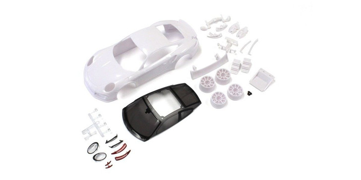 Kyosho MZN180 Porsche911GT3RS White body set(w/Wheel)