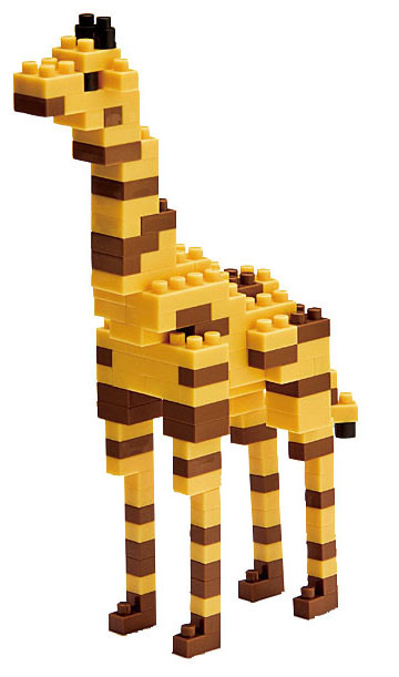 Kawada NBC-006 nanoblock Giraffe (4972825136706)