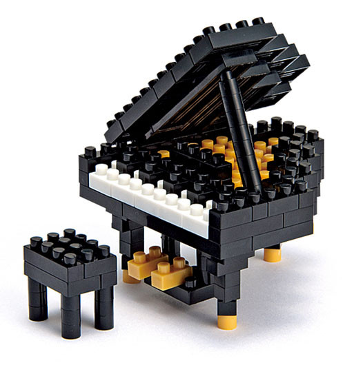 Kawada NBC-017 nanoblock Grand Piano (4972825139301)