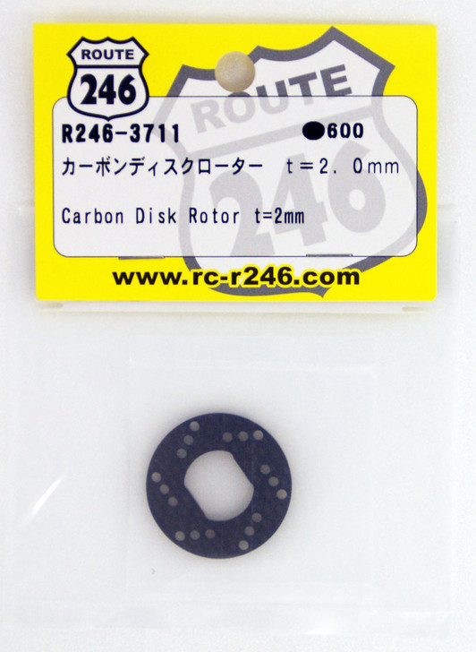 Kyosho R246-3711 	Carbon Disk Rotor (t=2mm)