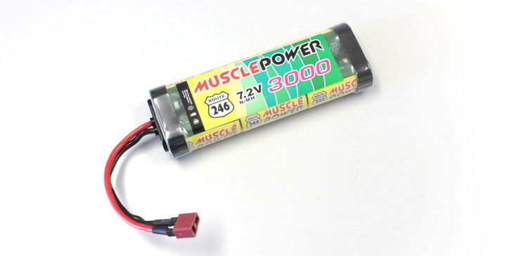 Kyosho R246-8452S MUSCLE POWER 3000 Ni-MH Battery/S Plug