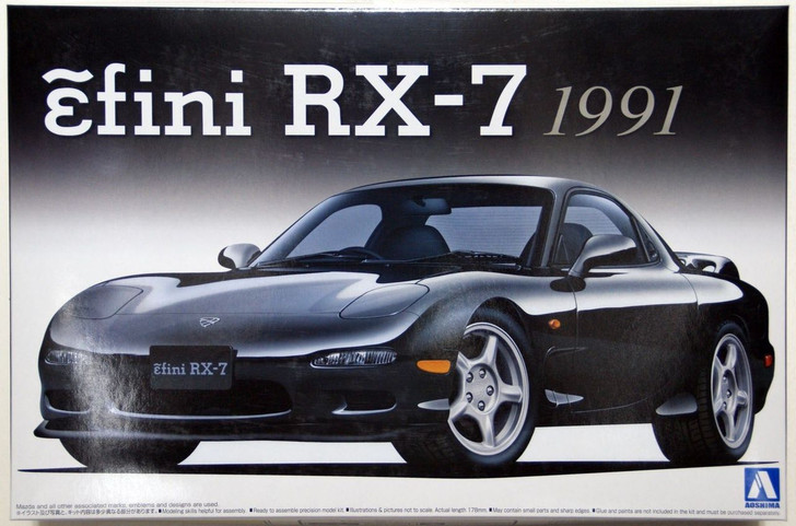 Aoshima 50286 Mazda FD3S RX-7 1991 1/24 Scale Kit (4905083050286)