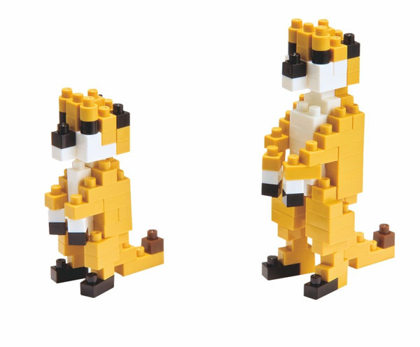 Kawada NBC-022 nanoblock Meerkat (4972825139974)