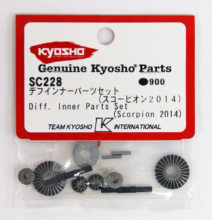 Kyosho SC228 Diff. Inner Parts Set (Scorpion 2014)