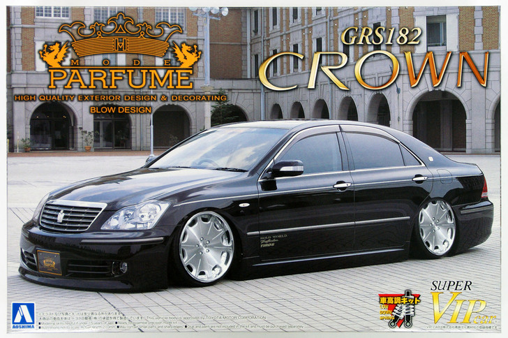 Aoshima 46814 Toyota Crown (GRS182) Mode Parfume Styling 1/24 Scale Kit (4905083046814)