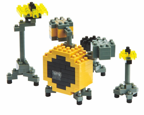Kawada NBC-024 nanoblock Drum Set (4972825139998)