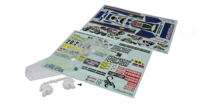 Kyosho SCB006 Clear Body Set (Turbo Scorpion)