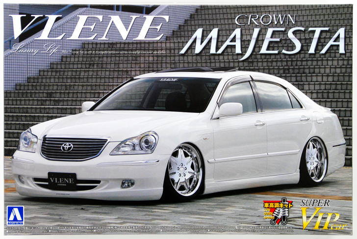 Aoshima 47736 Toyota Majesta UZS186 VLENE 1/24 Scale Kit (4905083047736)