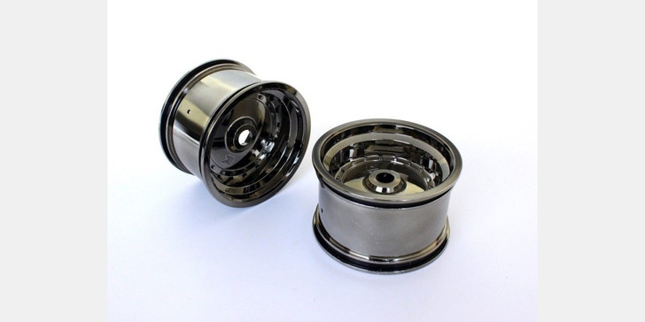 Kyosho SXH002BC R-Wheel (Black Chrome/2pcs/Scorpion XXL)