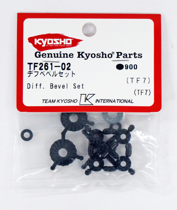 Kyosho TF261-02 Diff. Bevel Set (TF7)
