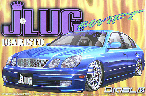 Aoshima 49945 Toyota Aristo J-LUG Swift Design 1/24 Scale Kit (4905083049945)