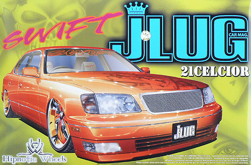 Aoshima 49952 Toyota Celsior J-LUG Swift Design 1/24 Scale Kit (4905083049952)