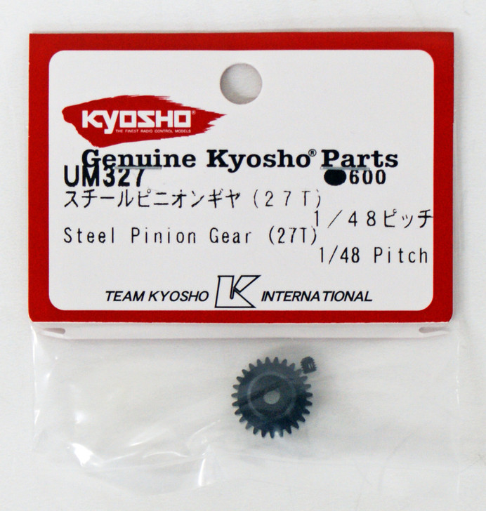 Kyosho UM327 Steel Pinion Gear (27T) 1/48 Pitch