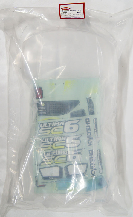 Kyosho UMB653 Clear body set (ULTIMA SC 6 RS)