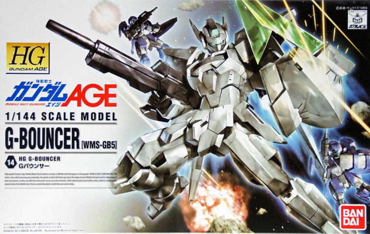 Bandai Gundam HG AGE-14 G-BOUNCER (WMS-GB5) 1/144 Scale Kit (4573102573858)