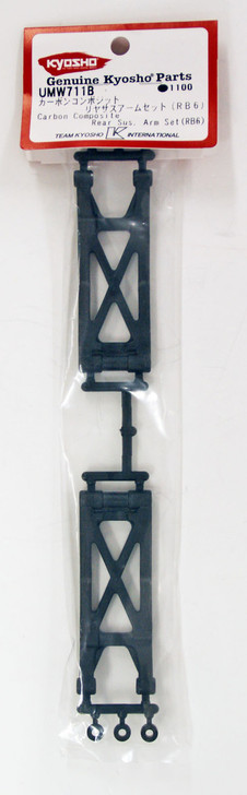 Kyosho UMW711B Carbon Composite Rear Suspension Arm Set (RB6)