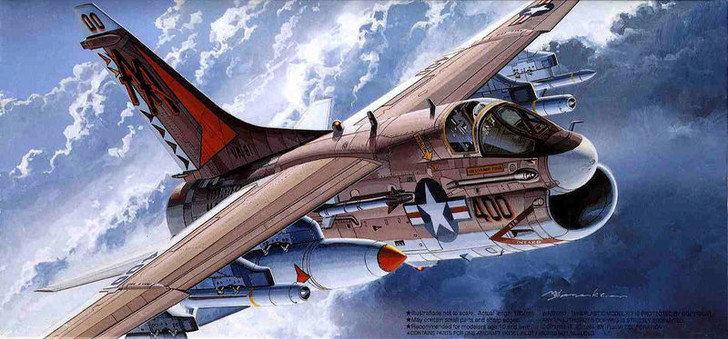 Fujimi F12 A-7E CORSAIR-II US Navy 1/72 Scale Kit (4968728720135)