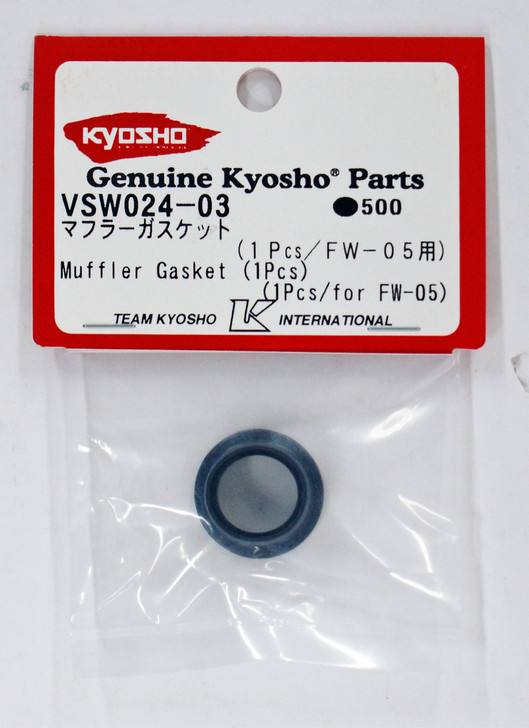 Kyosho VSW024-03 Muffler Gasket(1Pc/FW-05/Rear Exhaust)