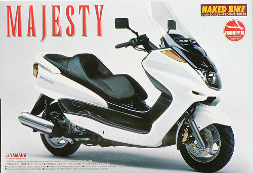 Aoshima Naked Bike 34 45060 Yamaha Majesty 1/12 Scale Kit (4905083045060)