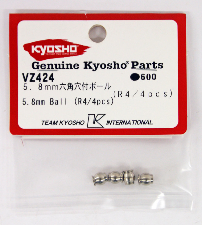 Kyosho VZ424 5.8 mm Ball ( R4 / 4 Pcs)