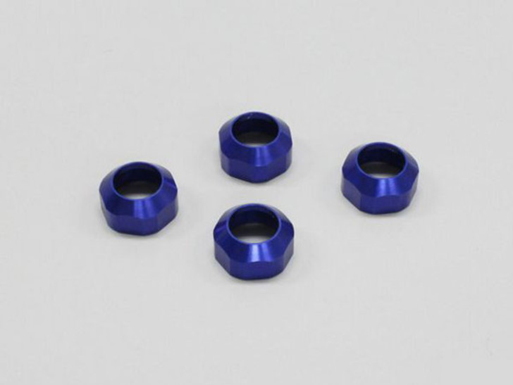 Kyosho W5105BL Shock Cap Set (Blue/4pcs)