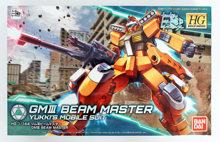 Bandai HG Gundam Build Divers 002 GM III Beam Master 1/144 Scale Kit