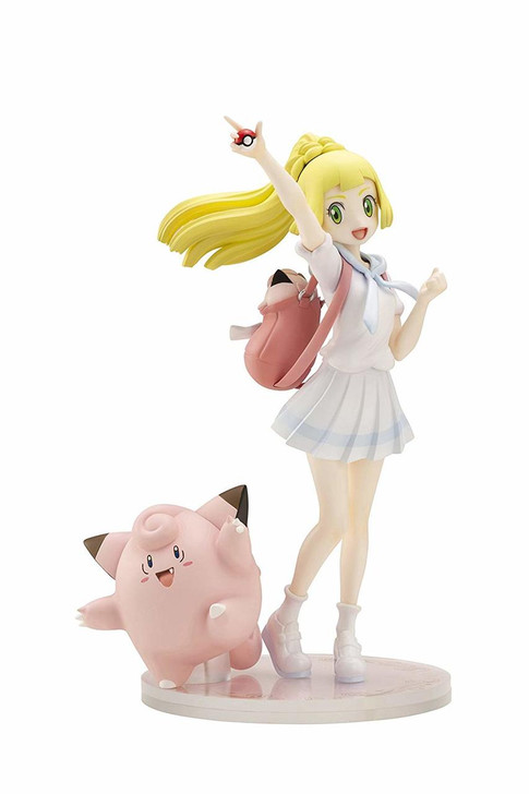 Pokemon Center Original Lillie & Pippi (Clefairy) 1/8 Scale Figure