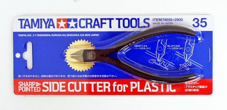 Tamiya 74035 Craft Tools Sharp Pointed Side Cut | PlazaJapan