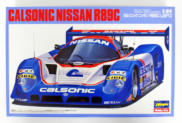 Hasegawa 20245 Calsonic Nissan R89C (JSPC) 1/24 scale kit